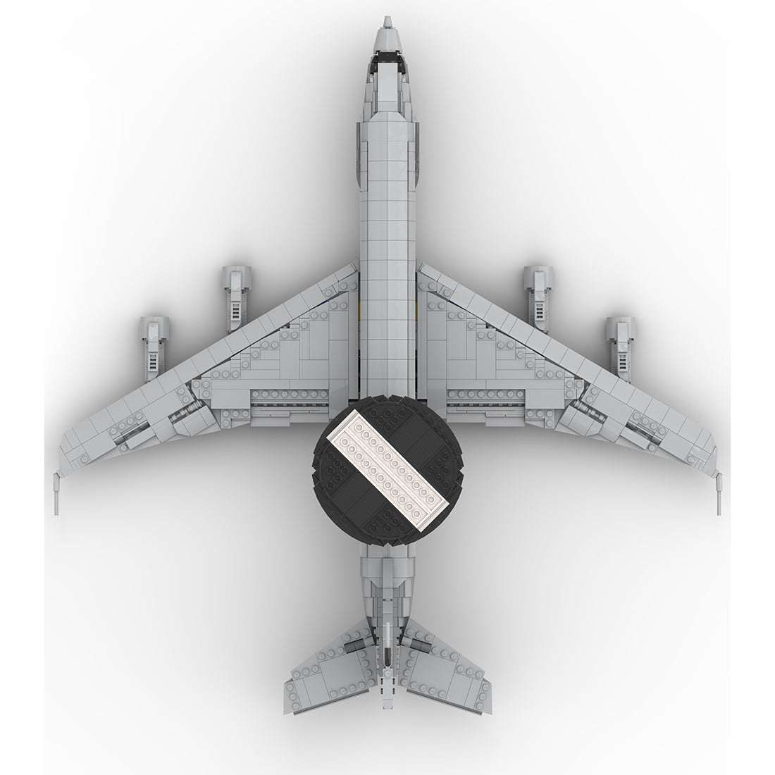 MOC - 128557 1/80 E - 3 Sentry Large Jet Military Early - warning Aircraft - LesDiy - 