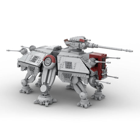 MOC - 129096 Sci - fi Multifunctional Ground Walking Vehicle Building Blocks - LesDiy - Locomotive