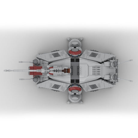 MOC - 129096 Sci - fi Multifunctional Ground Walking Vehicle Building Blocks - LesDiy - Locomotive