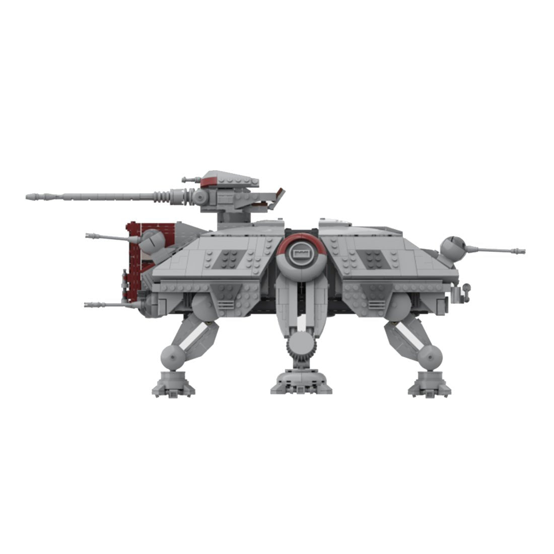 MOC - 129096 Sci - fi Multifunctional Ground Walking Vehicle Building Blocks - LesDiy - Locomotive