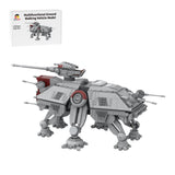 MOC - 129096 Sci - fi Multifunctional Ground Walking Vehicle Building Blocks - LesDiy - Locomotive