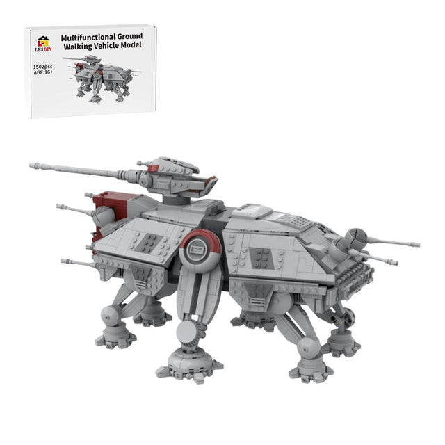 MOC - 129096 Sci - fi Multifunctional Ground Walking Vehicle Building Blocks - LesDiy - Locomotive