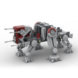 MOC - 129096 Sci - fi Multifunctional Ground Walking Vehicle Building Blocks - LesDiy - Locomotive