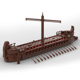 MOC - 129097 Medieval Sea Sailing Ship Model - LesDiy - Locomotive