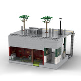 MOC-129272 Modular Urban Transit Station with Rooftop Greenery Building Blocks-LesDiy-MOC-