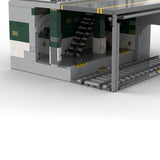 MOC-129272 Modular Urban Transit Station with Rooftop Greenery Building Blocks-LesDiy-MOC-
