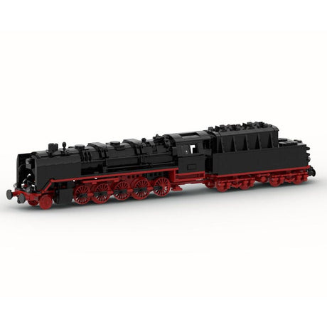 MOC - 129897 DR - Baureihe 50 Steam Locomotive (8w) Building Blocks - LesDiy - 