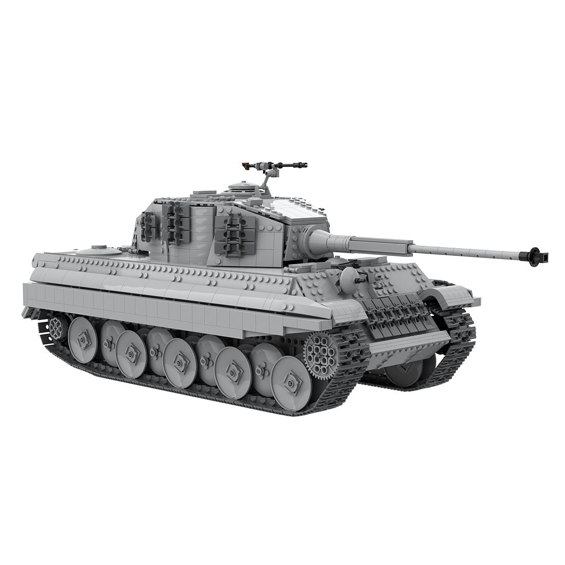MOC-130474 1/16 RC King Tiger Tank | LesDiy