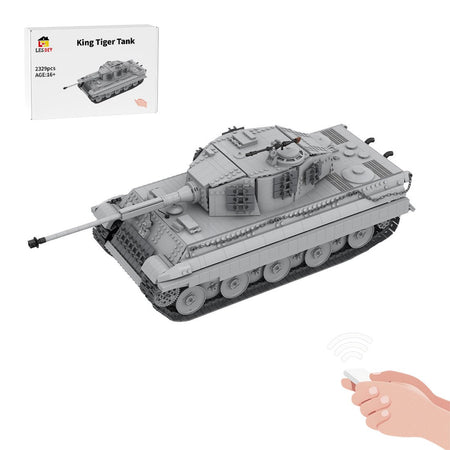 MOC-130474 1/16 RC King Tiger Tank | LesDiy