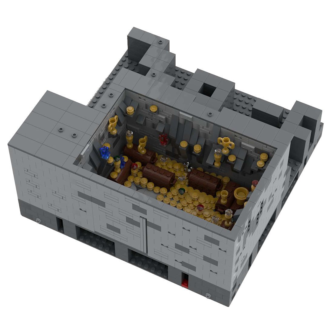 MOC-130519 E3 Treasury Chamber Building Blocks Set | LesDiy