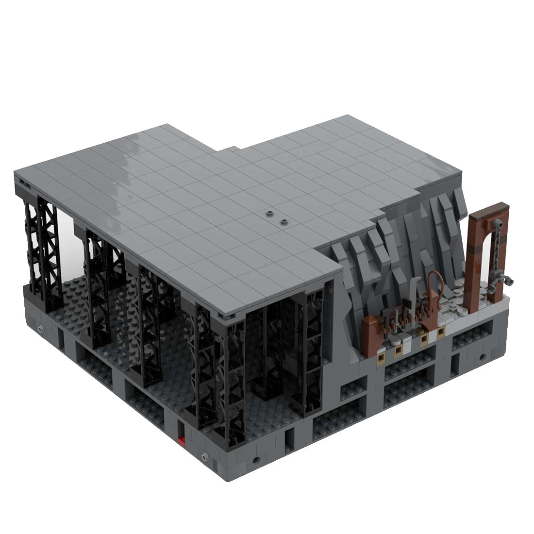 MOC - 130520 E2 Substructure and Part of Torture Chamber Building Blocks Set - LesDiy - Building Blocks