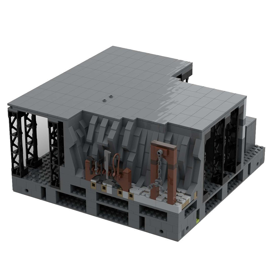 MOC - 130520 E2 Substructure and Part of Torture Chamber Building Blocks Set - LesDiy - Building Blocks
