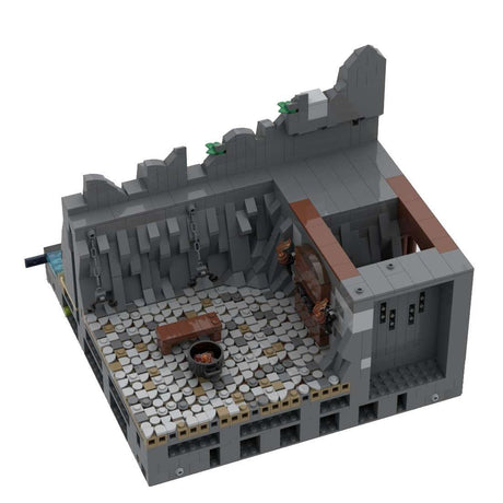 MOC - 130522 E1 Shore and Torture Chamber Building Blocks Set - LesDiy - Building Blocks