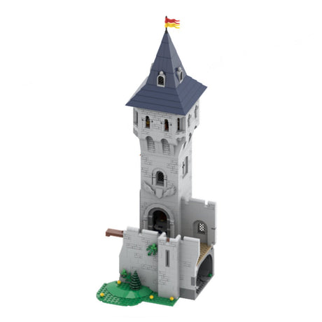 MOC - 130733 Donjon Model - LesDiy - Locomotive