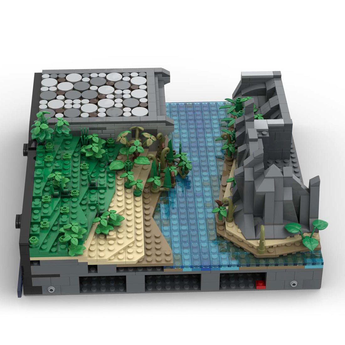 MOC - 131098 C4 - Shore & Landscape Building Blocks Set - LesDiy - Building Blocks
