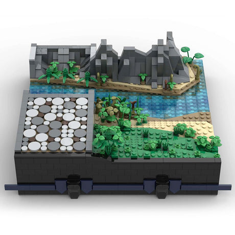 MOC - 131098 C4 - Shore & Landscape Building Blocks Set - LesDiy - Building Blocks