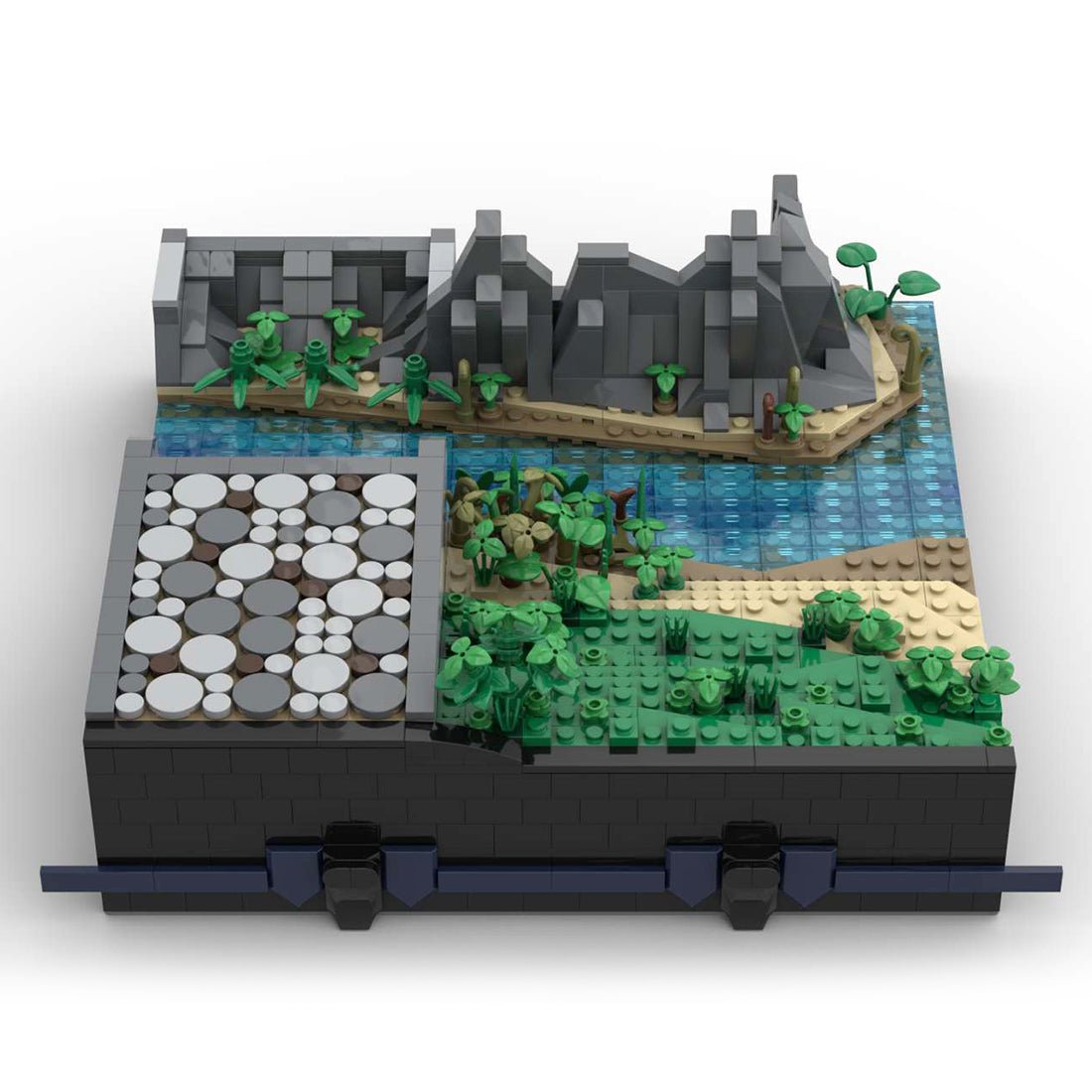 MOC - 131098 C4 - Shore & Landscape Building Blocks Set - LesDiy - Building Blocks