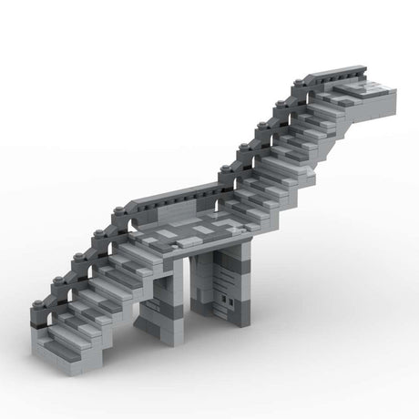 MOC - 131229 H03 Stairs to the Wall - LesDiy - 