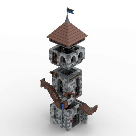 MOC - 131234 H08 Owl Tower - LesDiy - 