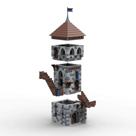 MOC - 131234 H08 Owl Tower - LesDiy - 