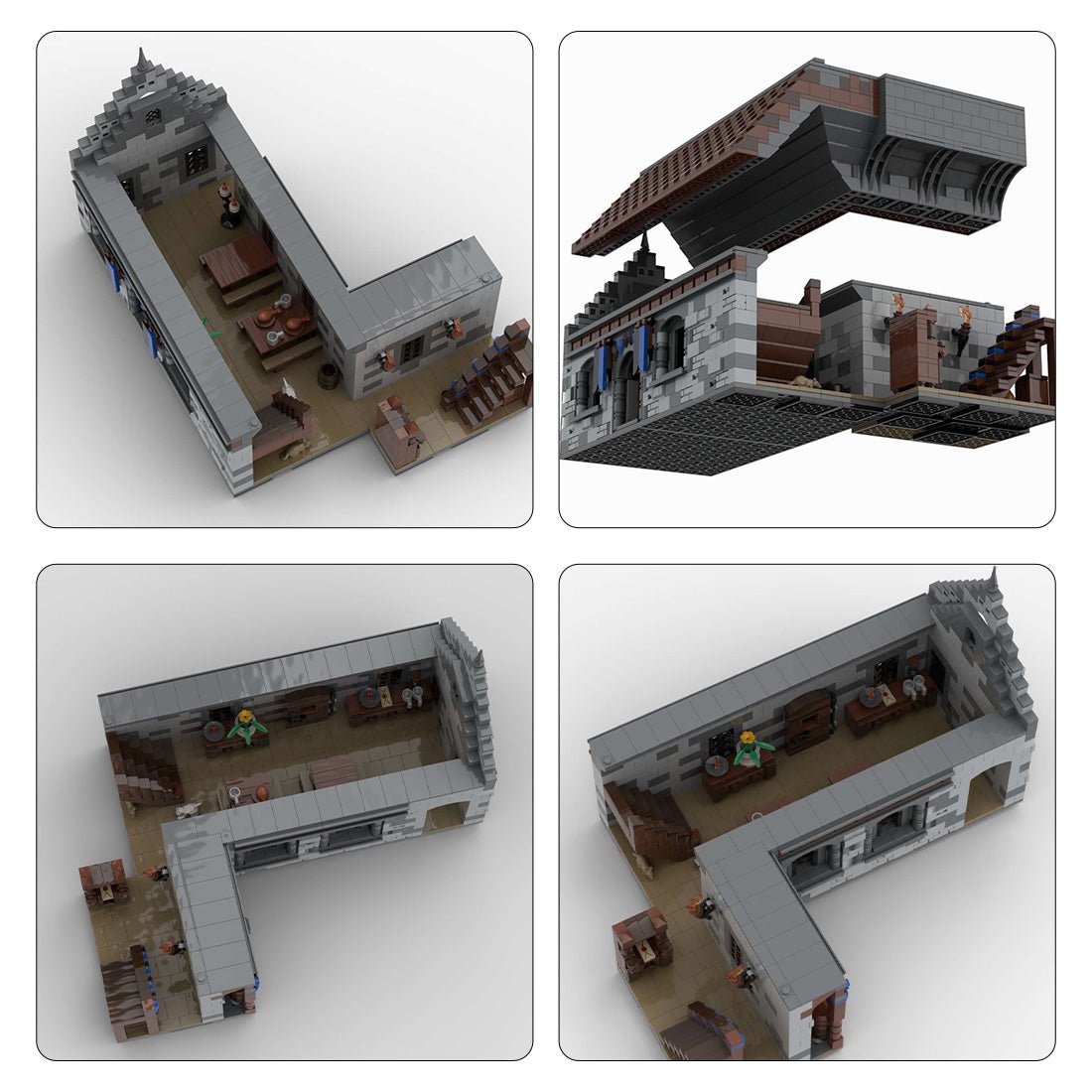 MOC - 131235 H09 Barracks/Kaserna 1 - LesDiy - 