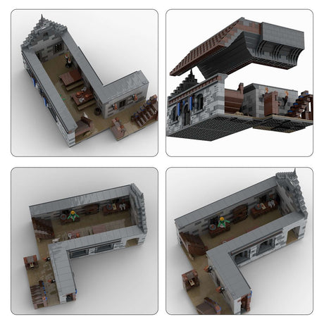 MOC - 131235 H09 Barracks/Kaserna 1 - LesDiy - 