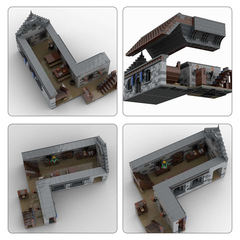 MOC - 131235 H09 Barracks/Kaserna 1 - LesDiy - 