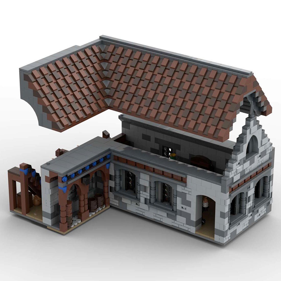 MOC - 131235 H09 Barracks/Kaserna 1 - LesDiy - 