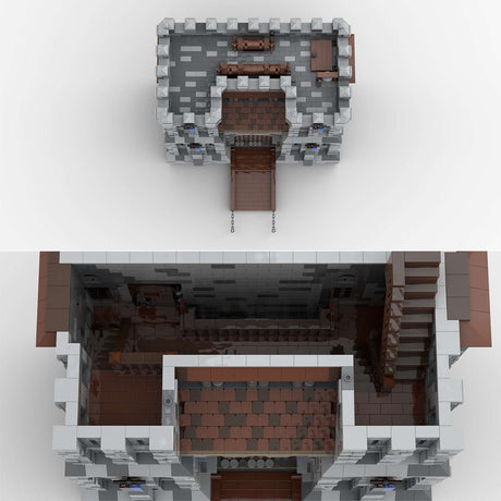 MOC - 131249 H14 Main Gatehouse - LesDiy - 