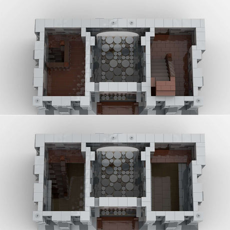 MOC - 131249 H14 Main Gatehouse - LesDiy - 