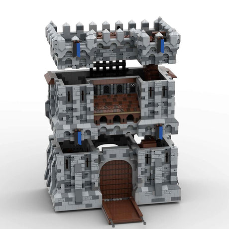 MOC - 131249 H14 Main Gatehouse - LesDiy - 