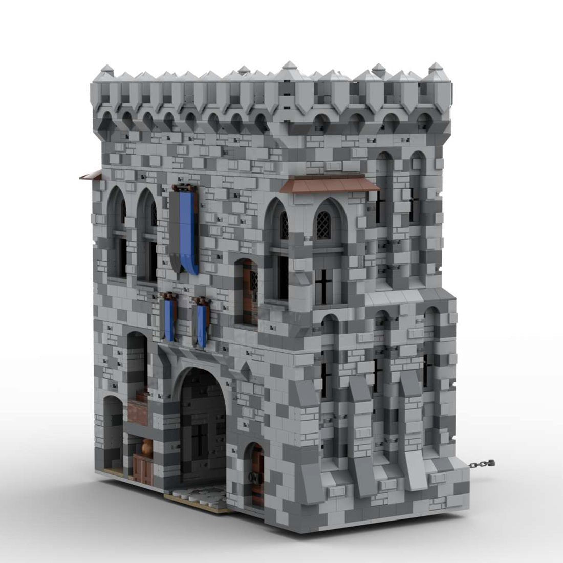 MOC - 131249 H14 Main Gatehouse - LesDiy - 
