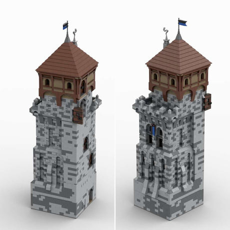 MOC - 131250 H15 Big Front Tower Building Blocks Set - LesDiy - Building Blocks