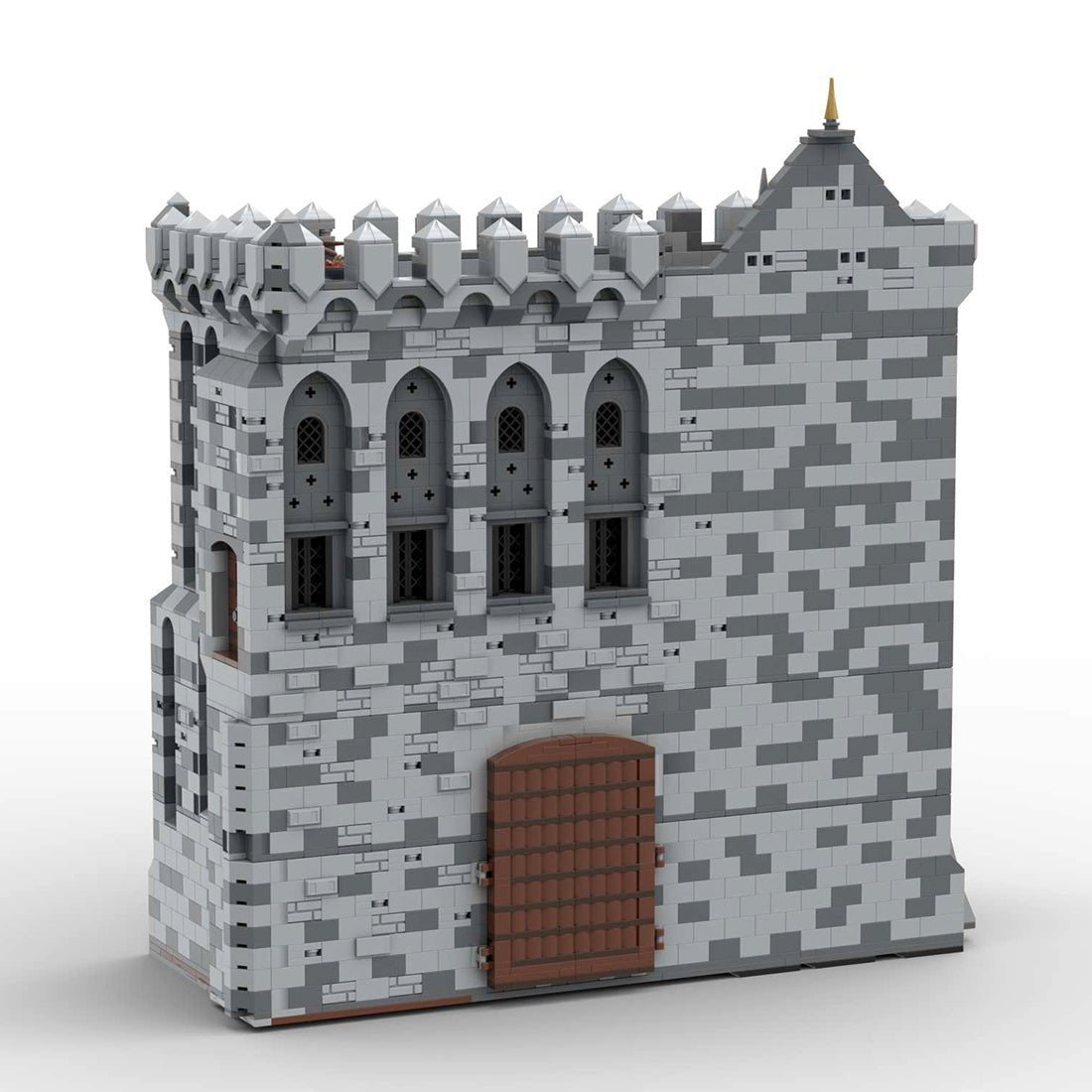 MOC - 131251 H16 Palace Gatehouse Building Blocks Set - LesDiy - Building Blocks