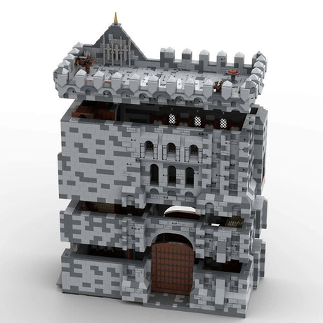 MOC - 131251 H16 Palace Gatehouse Building Blocks Set - LesDiy - Building Blocks