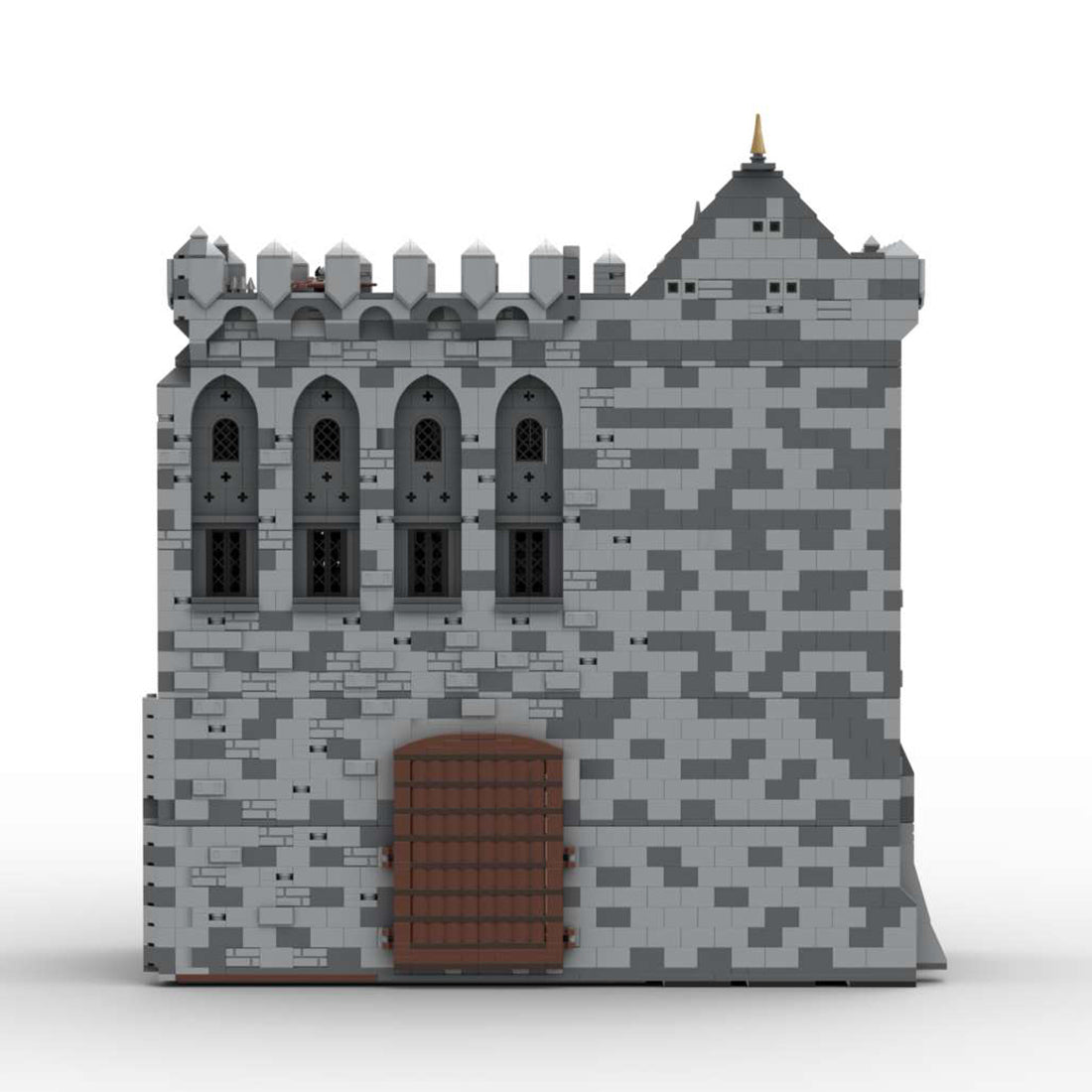 MOC - 131251 H16 Palace Gatehouse Building Blocks Set - LesDiy - Building Blocks