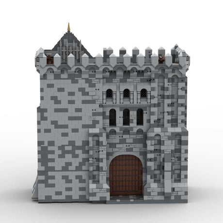 MOC - 131251 H16 Palace Gatehouse Building Blocks Set - LesDiy - Building Blocks