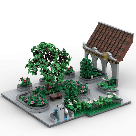 MOC - 131263 H20 Palace Courtyard with park - LesDiy - 