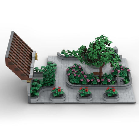 MOC - 131263 H20 Palace Courtyard with park - LesDiy - 