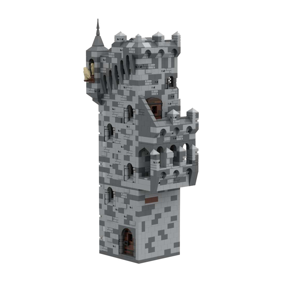 MOC - 131265 H21 Stair Tower - LesDiy - 