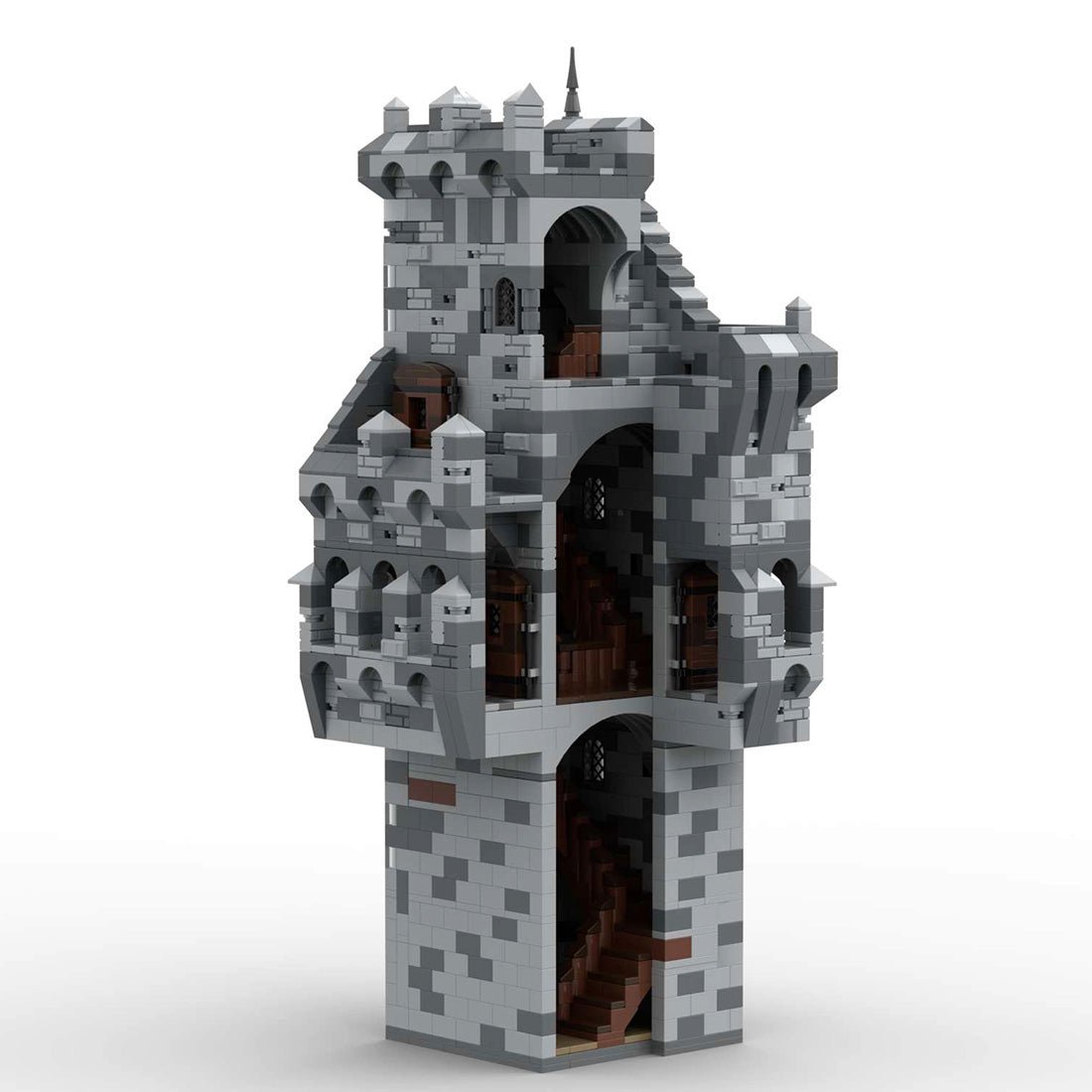 MOC - 131265 H21 Stair Tower - LesDiy - 
