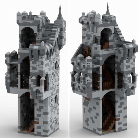 MOC - 131265 H21 Stair Tower - LesDiy - 