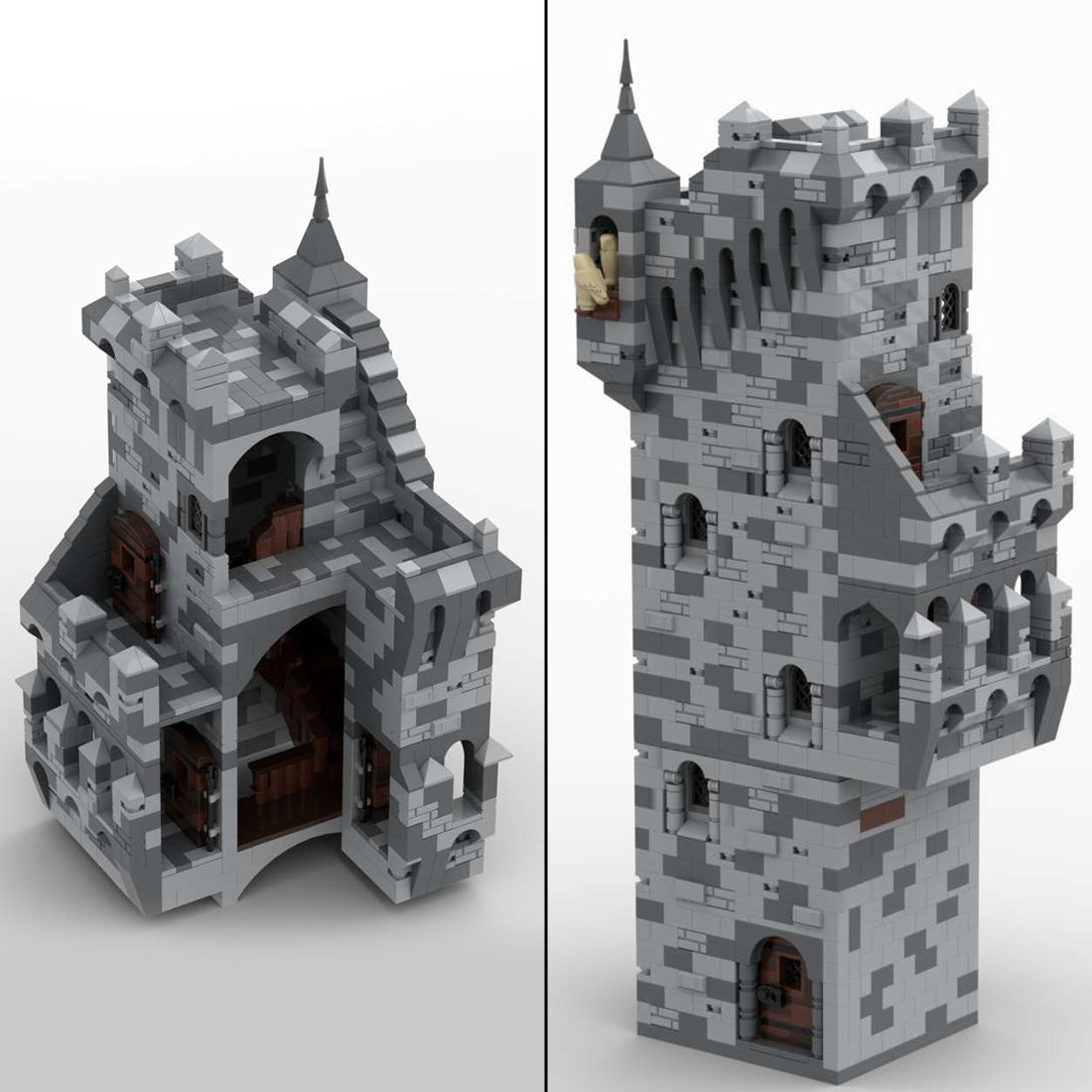 MOC - 131265 H21 Stair Tower - LesDiy - 