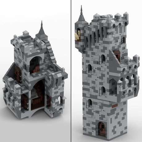 MOC - 131265 H21 Stair Tower - LesDiy - 
