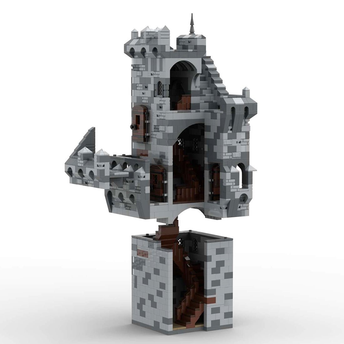 MOC - 131265 H21 Stair Tower - LesDiy - 