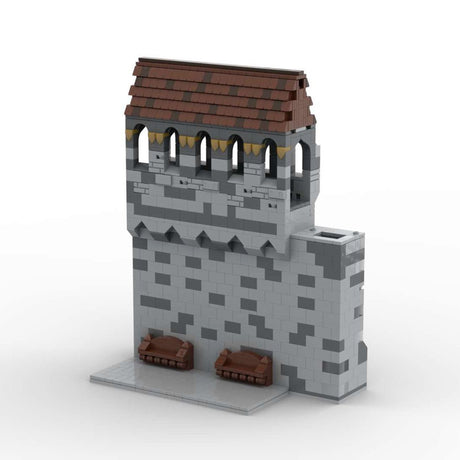 MOC - 131267 H22 Outer Palace Wall - LesDiy - 