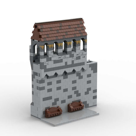 MOC - 131267 H22 Outer Palace Wall - LesDiy - 