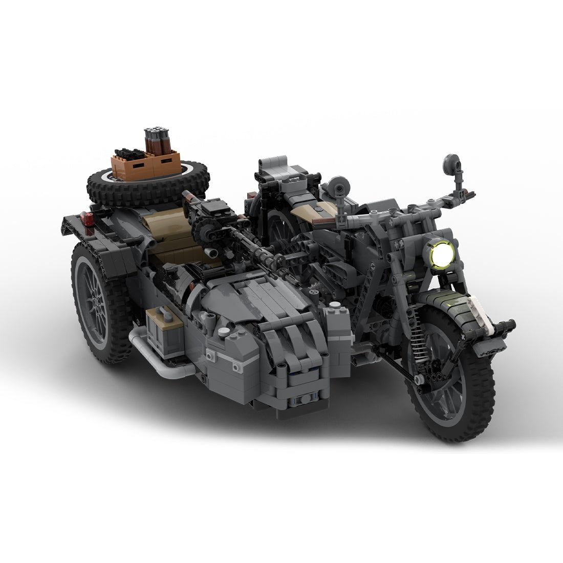 MOC - 131315 BMW R75 Sidecar combination - LesDiy - 