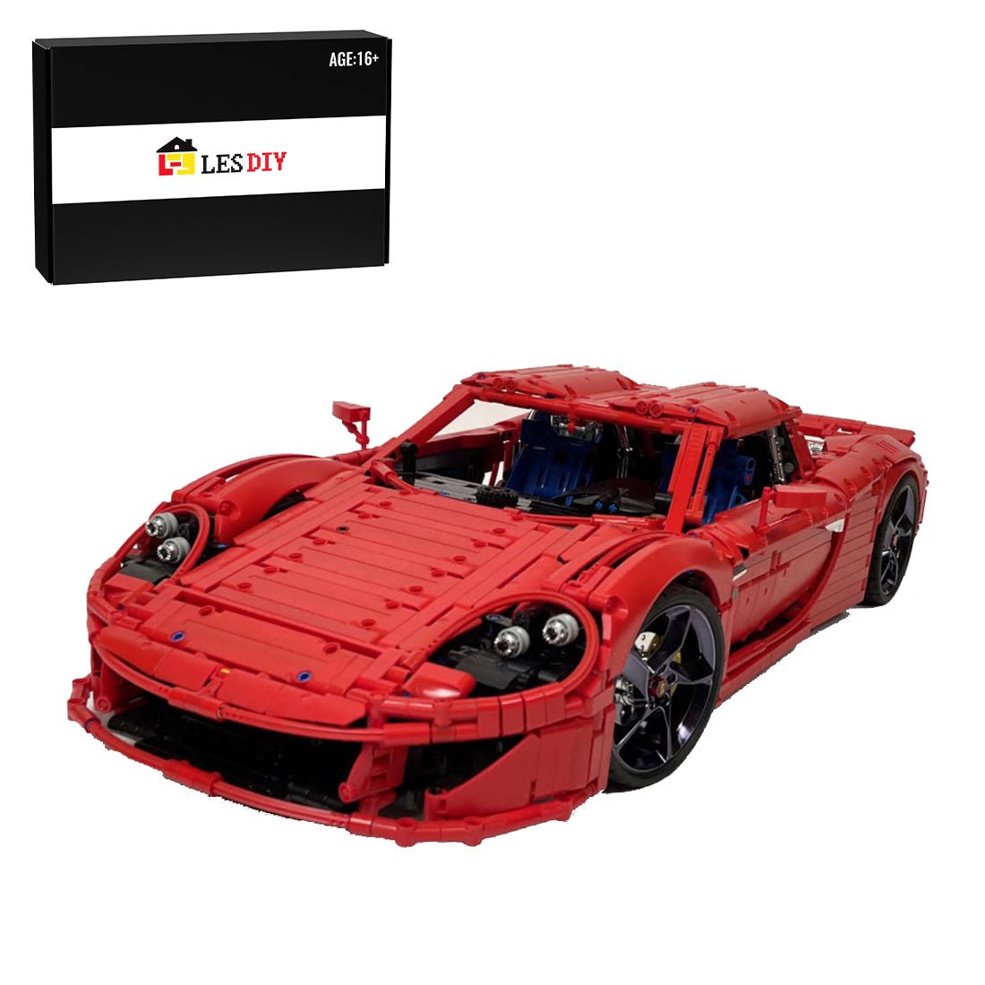 MOC - 131400 Porsche Carrera GT - Dynamic - LesDiy - 