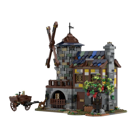 MOC - 131416 Motorized Windmill - LesDiy - 